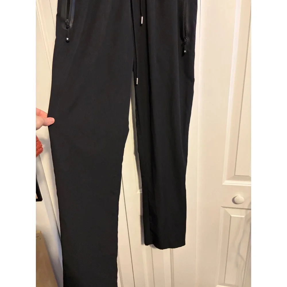 TBY Outdoor‎ Sports Performance Pants Mens Small Black Techwear Zipper Pockets